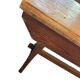 XL vintage wooden bench
