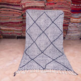 Kilim Zanafi navy blue 300x170cm