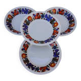 Villeroy & Boch porcelain deep plates, Acapulco