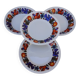 Villeroy & Boch porcelain deep plates, Acapulco