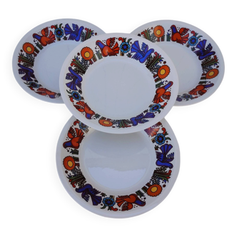 Villeroy & Boch porcelain deep plates, Acapulco