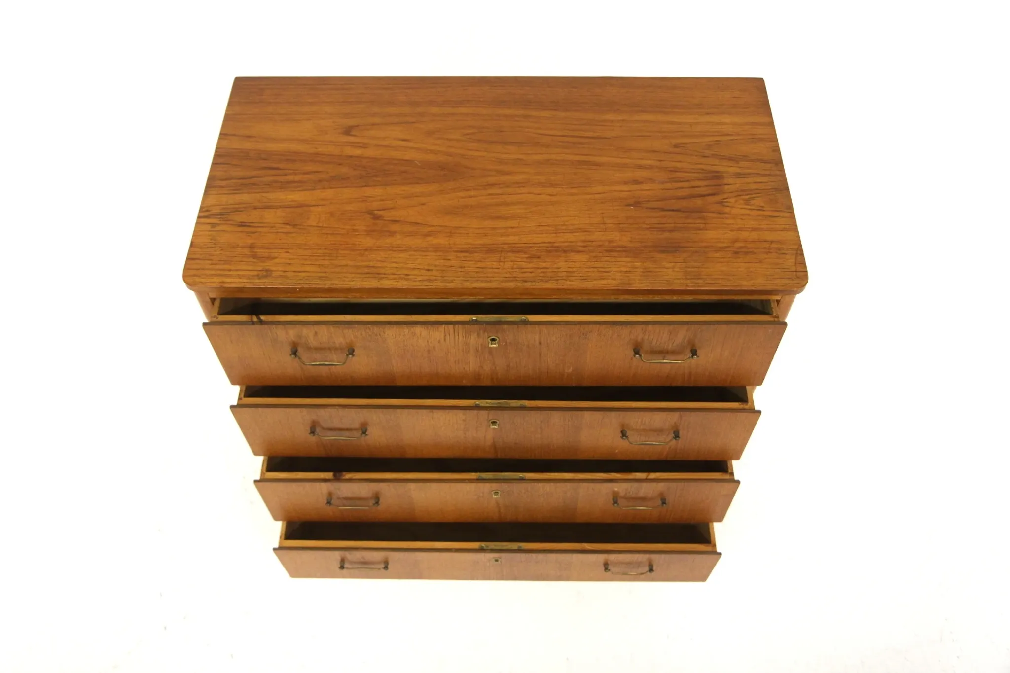 Scandinavian birch commode, Swedish modern, Sweden, 1950
