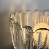 Pair of Murano glass wall sconces by E. Barovier, Italy 1940