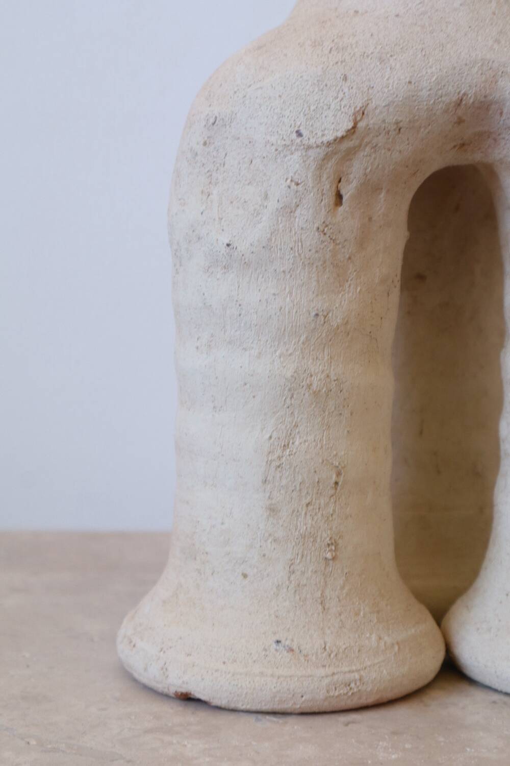 Tamegroute wabi sabi sculpture vase