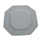 Limoges Philippe Deshoulières L 25.5 cm porcelain octagonal plate