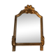 Miroir bois doré style Louis XVI - 48x33cm