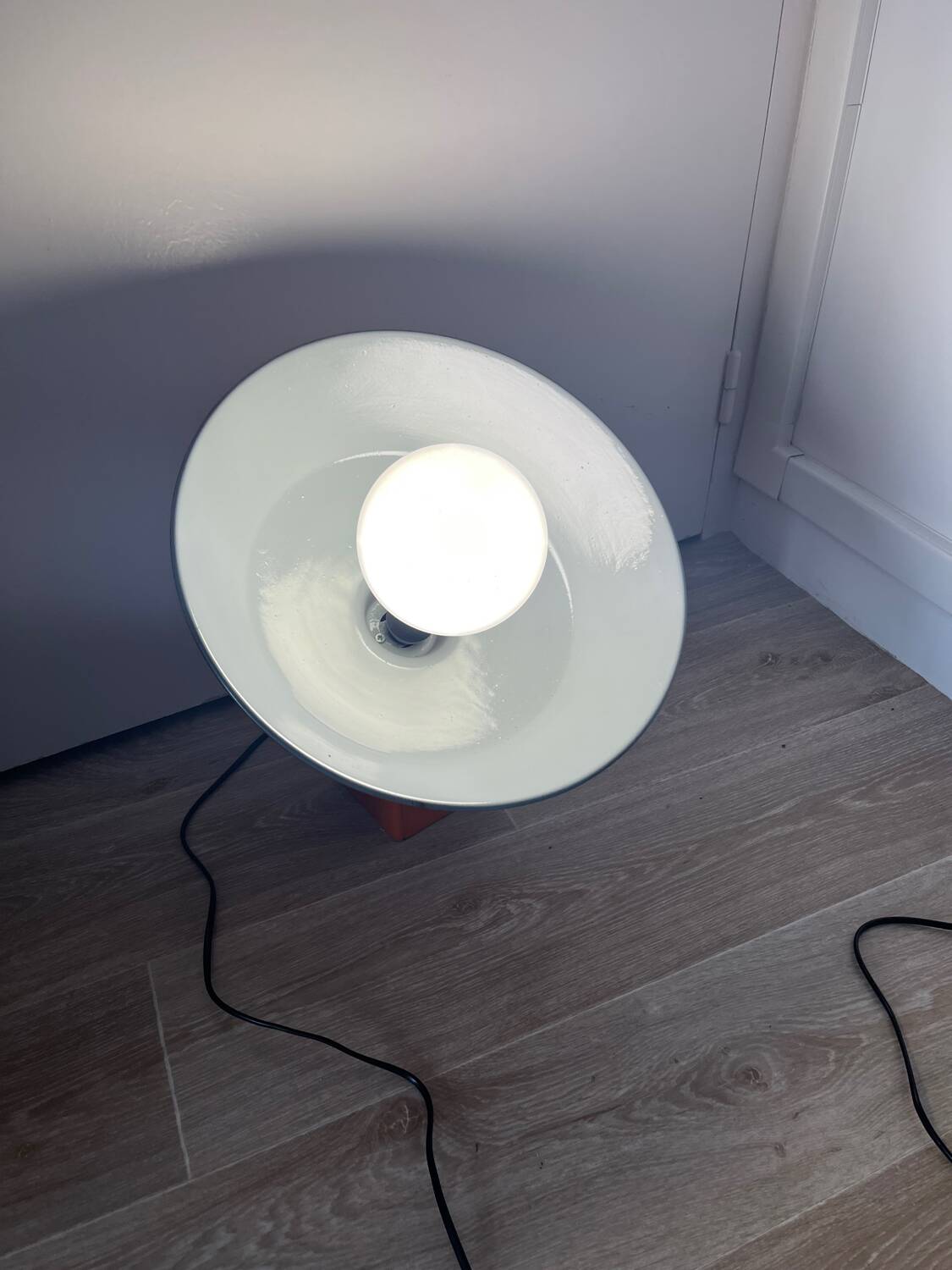 Lampe vintage 2 orange