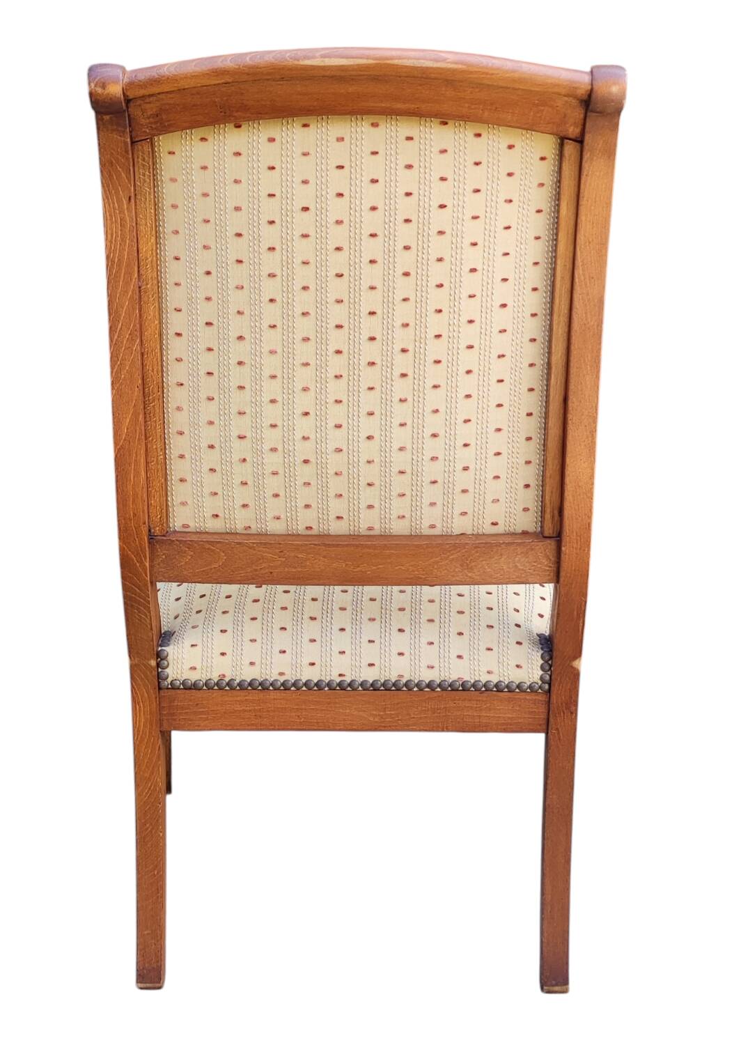 Old office chair with a stick