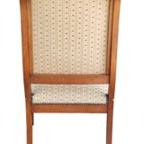 Ancien fauteuil de bureau à crosse