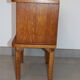 Medium oak veneered bedside 1960