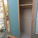 Vintage wardrobe feet compass sliding doors