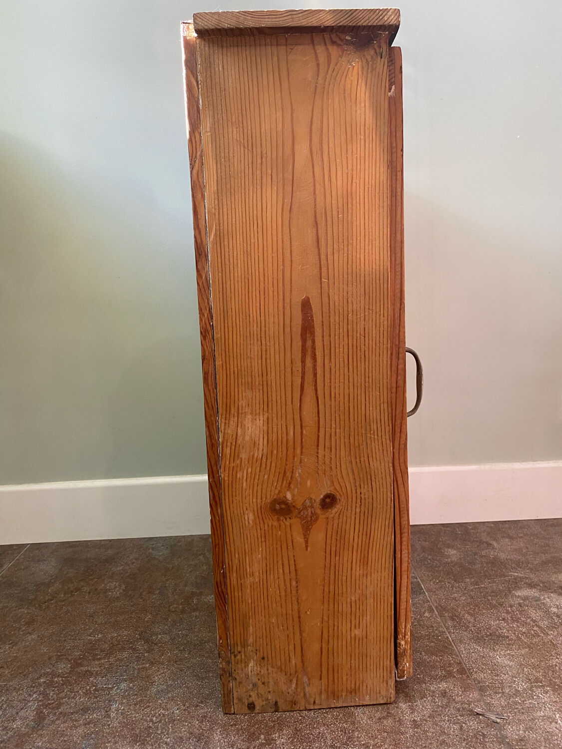 Armoire à pharmacie vintage en bois