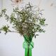 Large green Tang-Li vase by Morales Schildt for Kosta