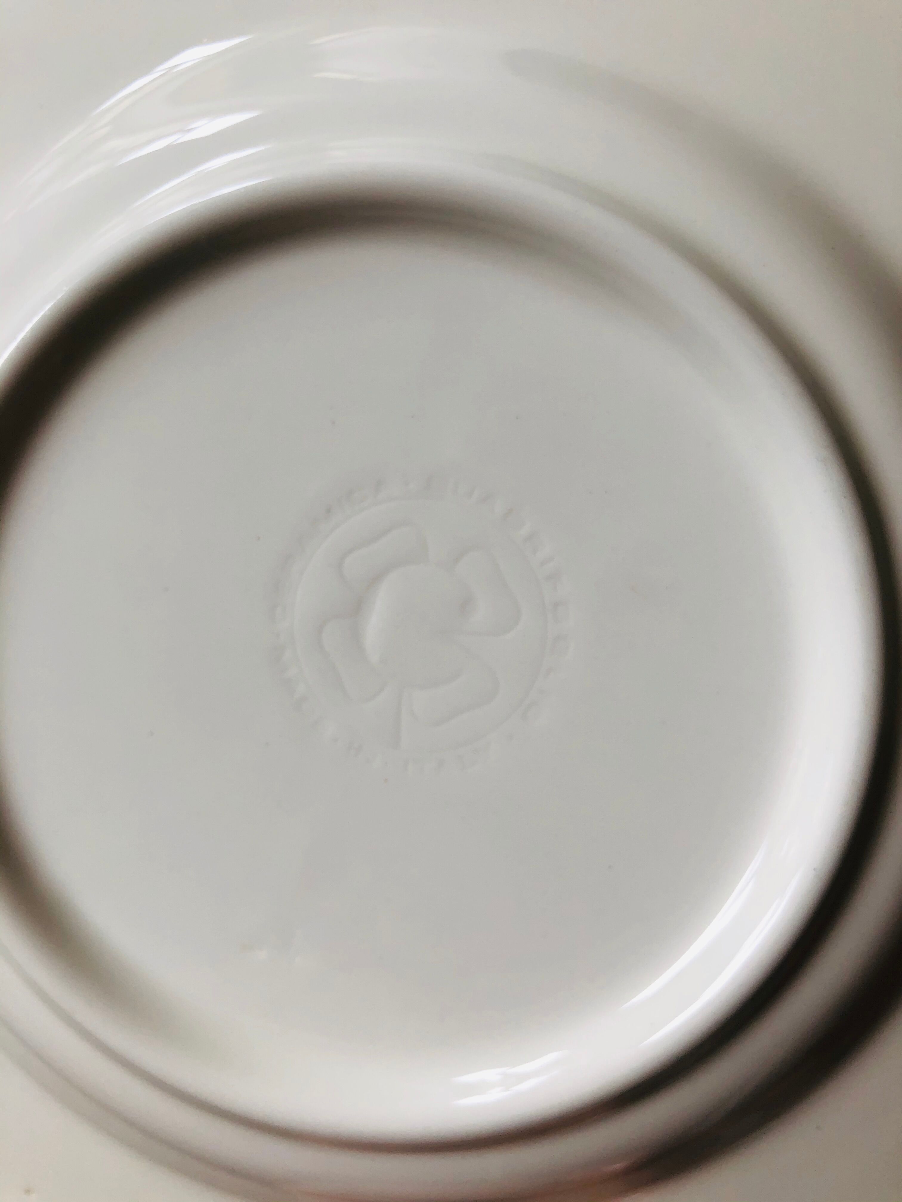 Lot of 6 Italian dessert plates 20cm