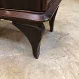 Pair of mahogany bedsides 1940s