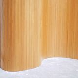 Vintage wooden screen published by Habitat