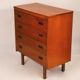 Scandinavian teak chest of drawer 60s