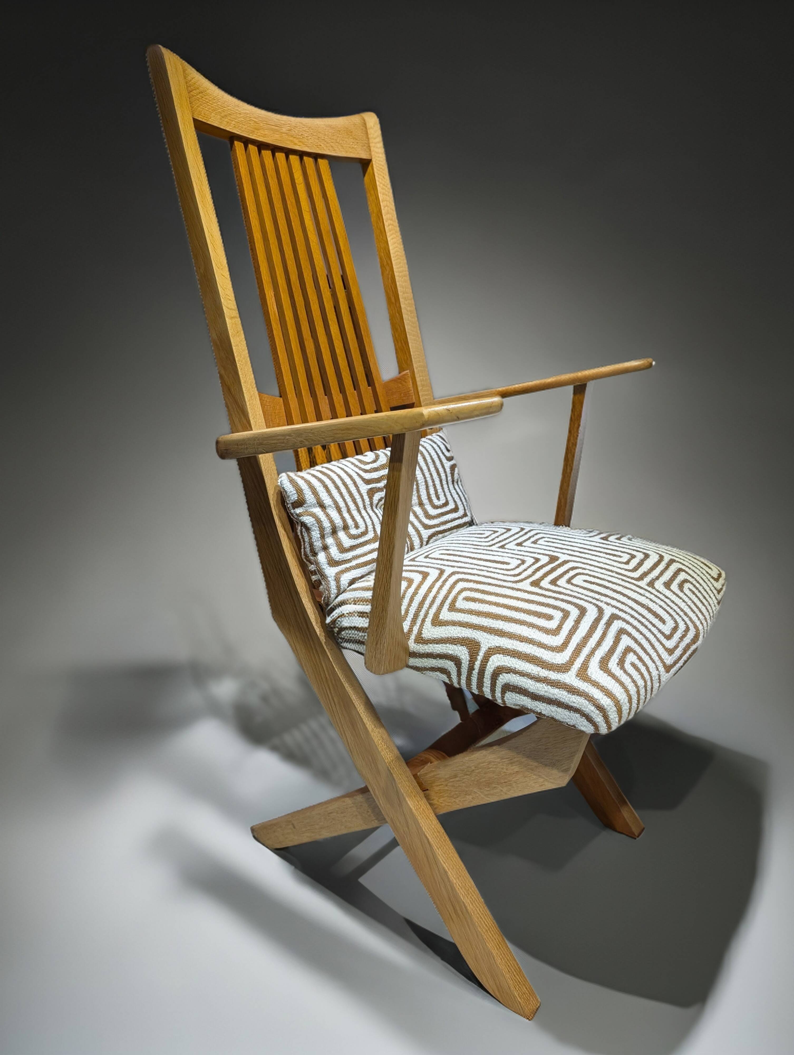 1960s boat reclining armchair