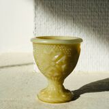 Old opaline coquetier