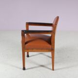 1920s Amsterdamse School style chair by Paul Bromberg for ‘t Woonhuys, Amst