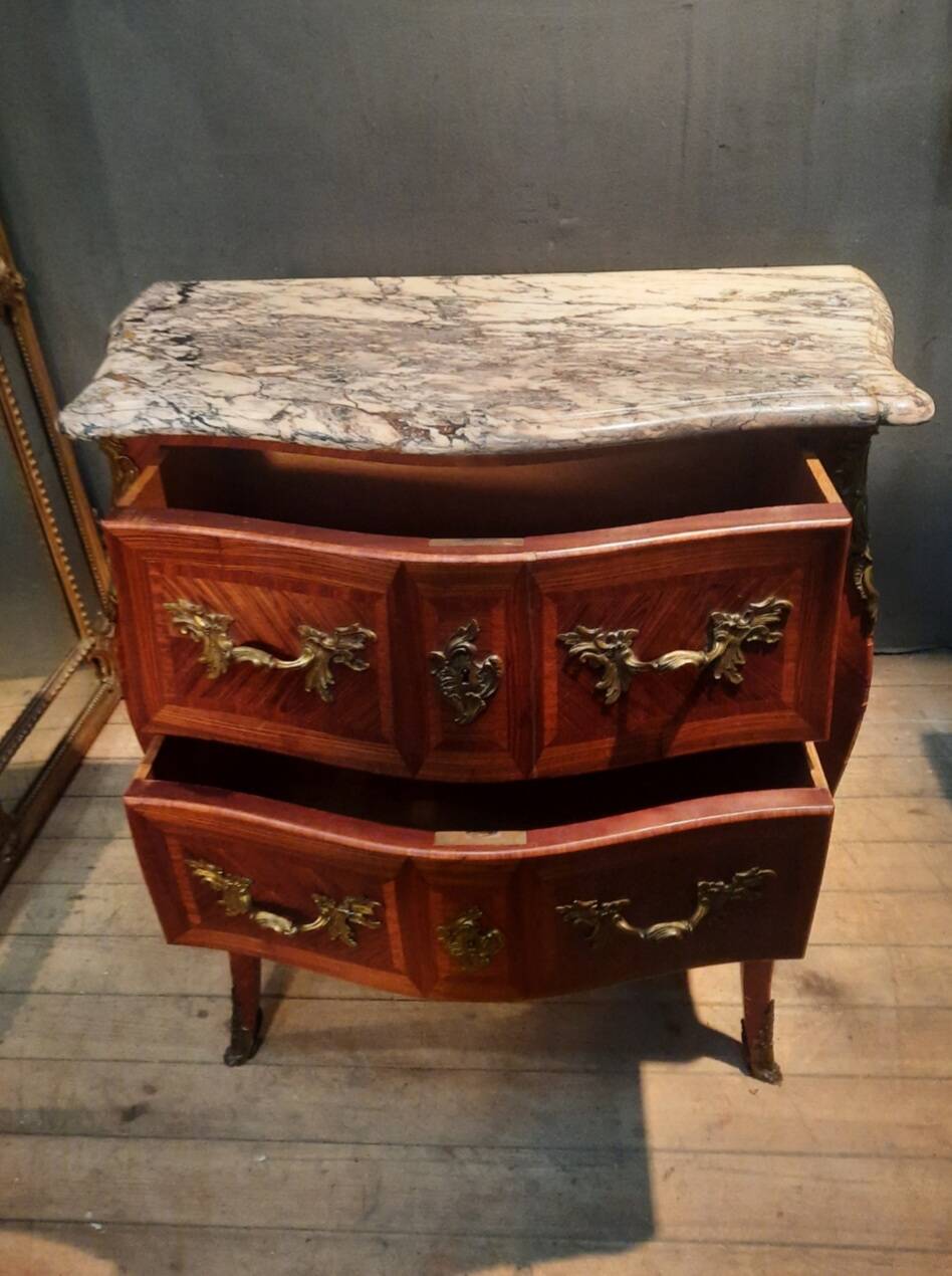 Louis XV style commode stamped R. Cottin