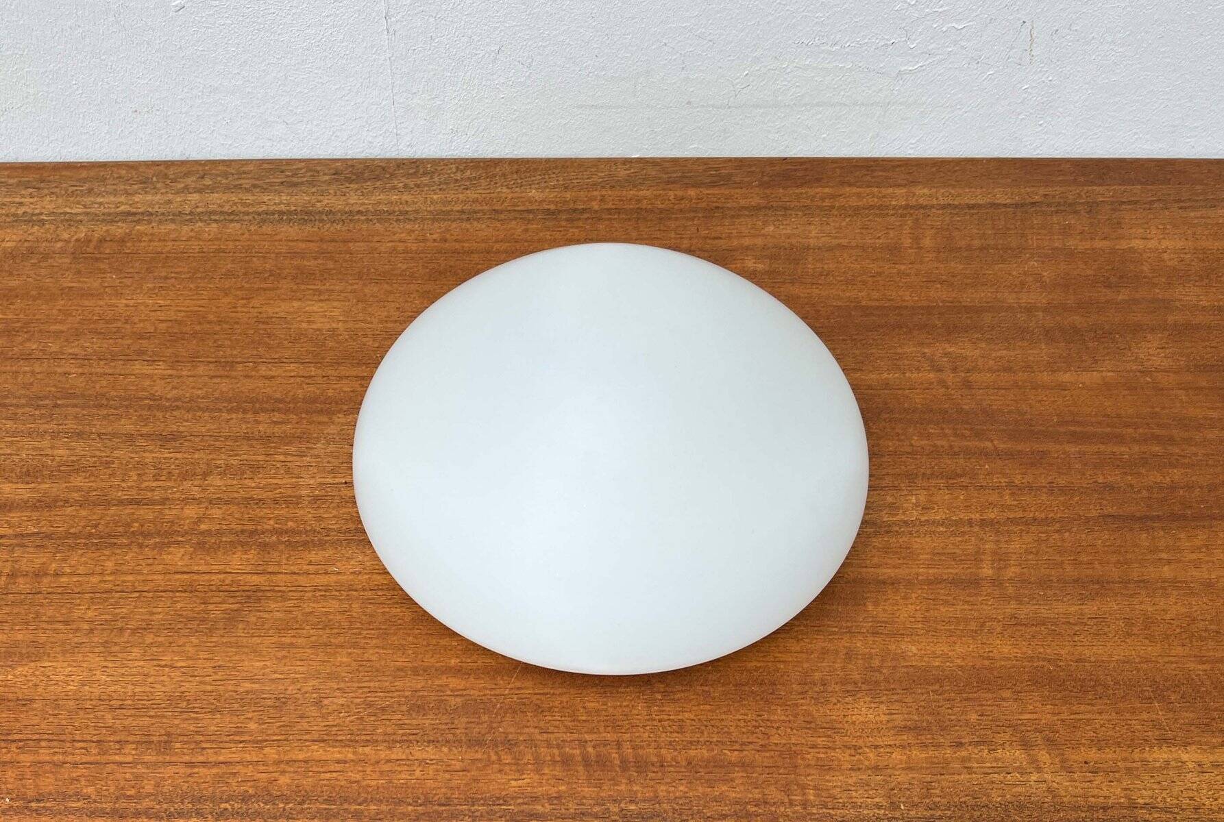 Mid-Century Modern Minimalist Ceiling or Wall Lamp by Wilhelm Wagenfeld for Lindner, Germany, 1950s