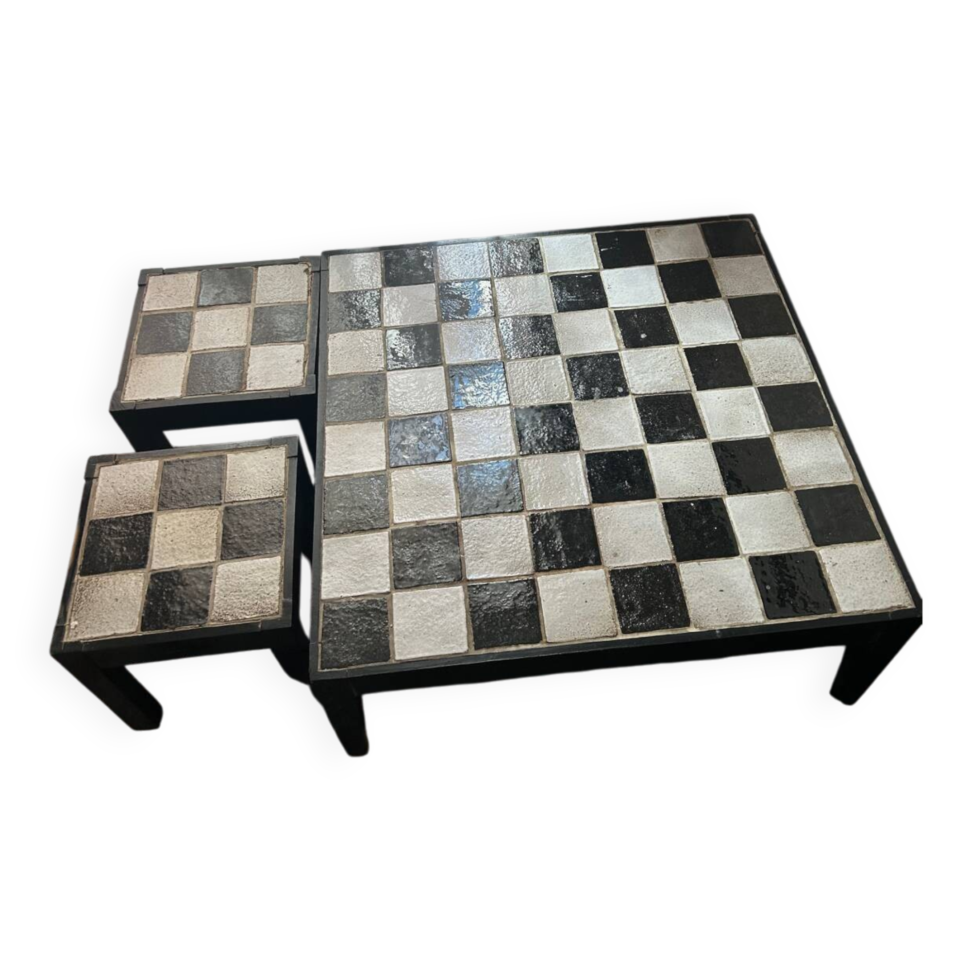 Set of three coffee tables