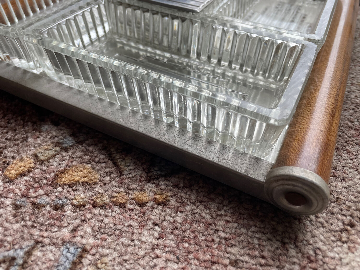 Tray service art deco 5 pieces