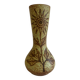 Vase en céramique de Vallauris à décor de tournesol par Jacques Fonck & Jean Mateo circa 1970