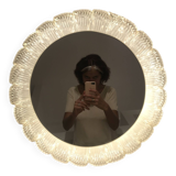Bright round mirror from the 70s.