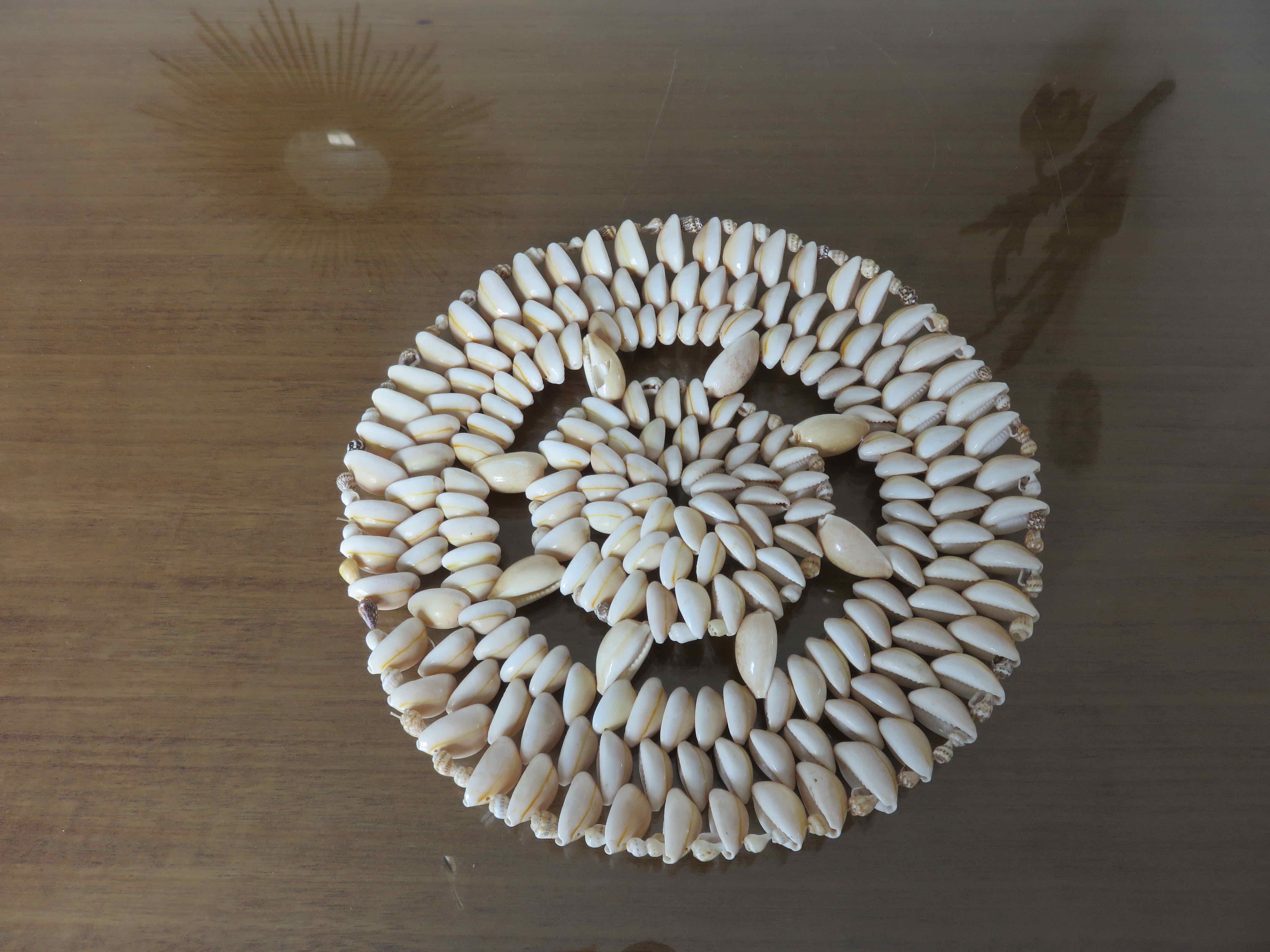 Pair of shell dishes underside 70s