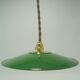 Enamelled sheet metal suspension