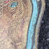 Blue and gold Venetian tray