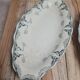 2 iron earth dishes Clairefontaine model Lys black antique