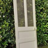 Communication door 1 translucent glass H233.5xL84.5cm old 20th century