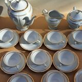 Service à thé en porcelaine de Sologne