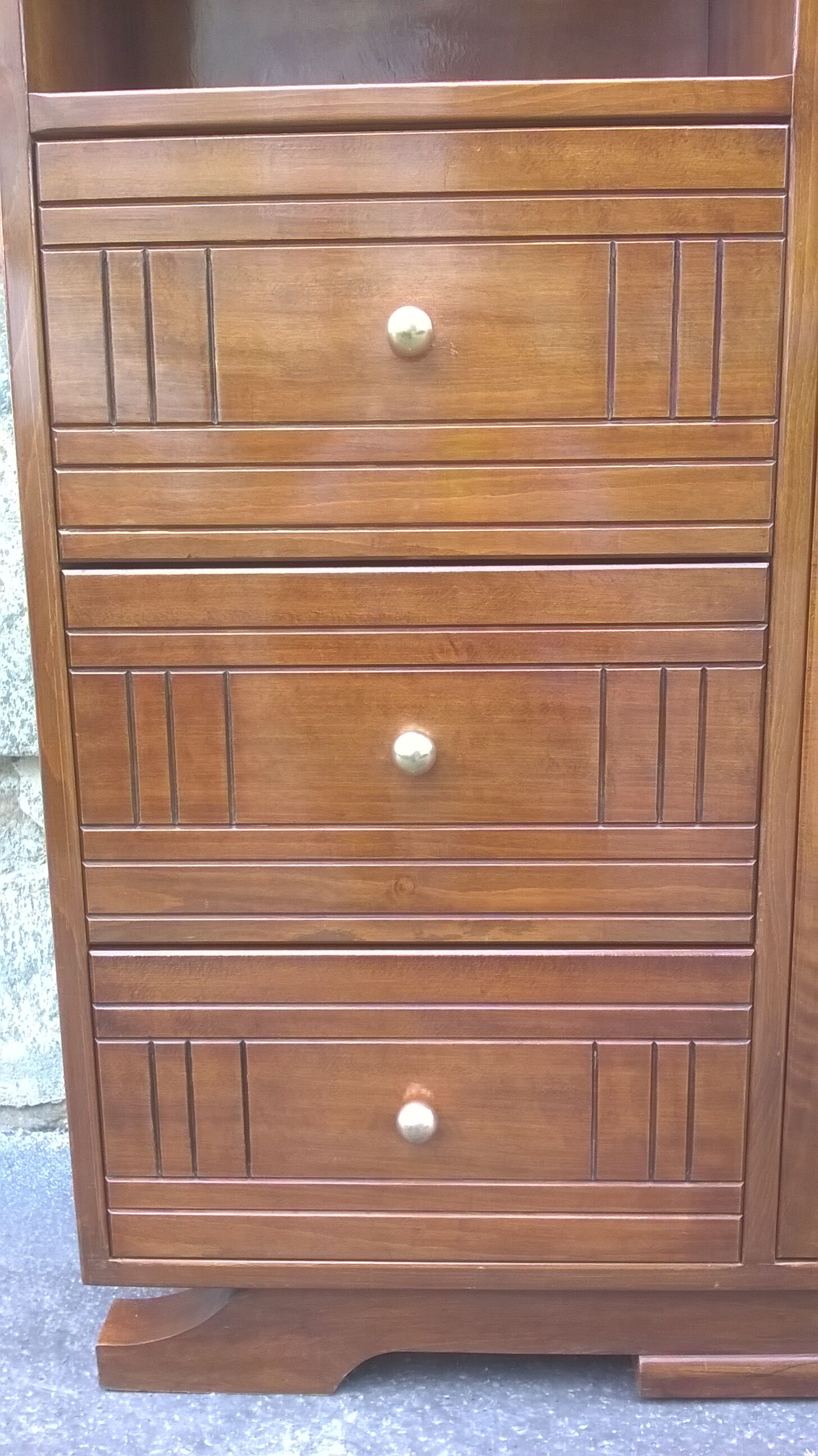 Armoire commode asymétrique art déco