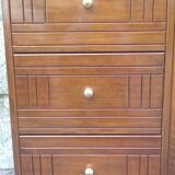 Art deco asymmetrical chest of drawers