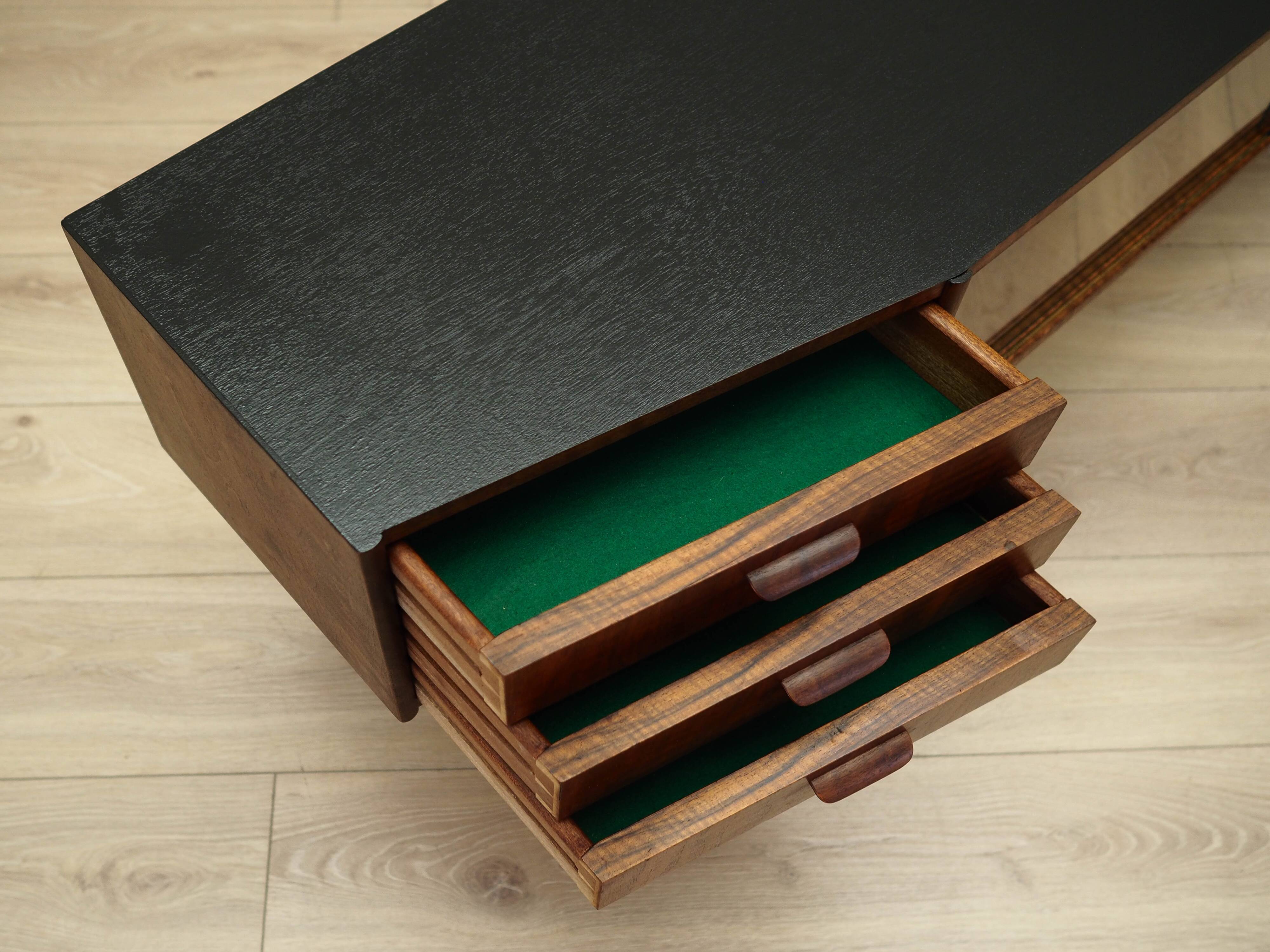 Walnut lowboard, Danish design, 1960s, production: Denmark