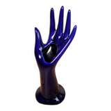 Hand ring and vintage ceramic soliflore