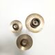 Silver-Plated Brass and Plexiglass Candelabrum by Mesa, Italy 1970s