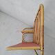 Vintage rattan wall shelf 60s