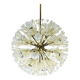 Lustre autrichien du milieu du siècle Emil Stejnar Lampe Spoutnik Pissenlit Rupert Nikoll Années 1950