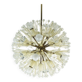 Lustre autrichien du milieu du siècle Emil Stejnar Lampe Spoutnik Pissenlit Rupert Nikoll Années 1950