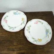 Set of Villeroy & Boch "Clarissa" plates - Bone China - Ø 26.5 cm