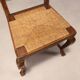 Antique walnut chairs from Italy, 20th century.