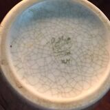 Craquele glaze porcelain Vase, Lyngby Porcelain, 1930-40s