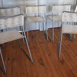 Set of 6 spaghetti chairs ikea