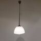 Antique opaline pendant light, 1930s