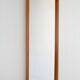 1960s Scandinavian vintage mirror in pine
